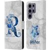 Head Case Designs Licenza Ufficiale Harry Potter Ravenclaw Aguamenti Deathly Hallows IX Custodia Portafoglio in Pelle Compatibile con Samsung Galaxy S25 Ultra