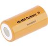 Panasonic HHR-300SCP/FT HHR30SCP-TOY Batteria speciale Sub-C Flat-Top NiMH 1,2 V 3050 mAh
