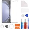 SwarKing Display Glass vetro anteriore esterno esterno vetro vetro schermo di ricambio compatibile con Samsung Z Fold 5 5G con kit di riparazione