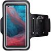 CoverKingz Porta cellulare da corsa per Motorola Edge Plus - Porta telefono corsa con tasca portach Edge Plus - Portacellulare per correre Fascia braccio smartphone Nera