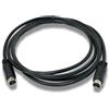 System-S S-Video Cavo 180 cm DIN 9 pin maschio a maschio in nero