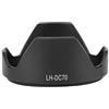 Generico PARALUCE LENS HOOD LH-DC70 adatto per CANON PowerShot G1X G1 X baionetta LHDC70 obiettivo baionetta bayonet lente fotocamera camera parasole parasol