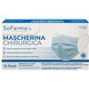 SO.FARMA.MORRA SpA MASCHERINA CHIRURGICA HIGH PROTECTION MASK COLORE BLU 10 PEZZI