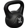vidaXL Bilanciere Kettlebell Manubrio Pesi 16 kg Attrezzo Allenamento Muscoli