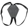 Generico Double Saber Back Holder Strap, PU Leather Sheath Holster, Adjustable Shoulder Sling, Carrying Harness, sturdy Costume Gear, Prop Carrier for Cosplay Events