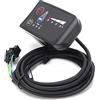 Vistreck Display LCD del Pannello di Controllo della Bici Elettrica 24V per il Controllo della velocità - Strumento LED per