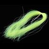 Melbolda Materiali per la costruzione di mosche, fili di nylon intrecciati, per decorazione di ami artificiali, esche artificiali per la costruzione di esche (giallo fluorescente)