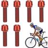 Generico Bulloni Attacco Manubrio Bicicletta - Confezione Da 6 Viti Esagonali Filettate In Acciaio Inossidabile M5 X 18mm Di Precisione, Di Fissaggio Morsetto Manubrio Leggeri E Antiruggine | Per Atta