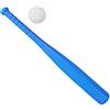 Generisch Giocattolo con mazza da baseball, morbido giocattolo da baseball, mazza da baseball per bambini, ergonomico, realistico, leggero, giocattolo per allenamento di destrezza, giochi da cortile all'aperto