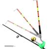 Generic Campanelli per canna da pesca | Dispositivo elettronico indicatore di tasto con localizzazione - Campanello da pesca per canna da pesca per barca, fiume, lago, kayak, pontone, stagno, bordo, molo