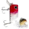 Générique Set Di Esche Per Trota | Esca Dure Tripla Galleggianti | Attrezzature Per Predatori | Bar, Salmone, Lucioperca, Esca Di Lancio, Acque Dolci, Laghi, Oceani, Ruscelli