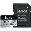 LEXAR 128 GB MICRO SDXC UHS-I SILVER PLUS