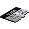 LEXAR 256 GB MICRO SDXC UHS-I SILVER PLUS
