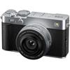 FUJIFILM FUJI X-E5 SILVER + 23mm f/2.8 R WR - GARANZIA UFFICIALE FUJIFILM ITALIA