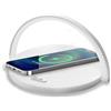 Celly, Lampada LED Con Caricatore Wireless Integrato 15W, Stazione di Ricarica per Cellulari dal Design Moderno e Minimal, Compatibile con Smartphone e Tablet