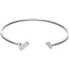 ALFIERI & ST. JOHN Bracciale rigido sirio con diamanti ct. 0,47