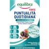 Equilibra Integratori Alimentari, Puntualità Quotidiana Forte, Integratore con 10 Estratti Vegetali, Favorisce l'Eliminazione dei Gas e la Regolarità del Transito Intestinale, 30 compresse