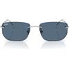 Ray-Ban Occhiali da Sole RB3768 003/80 Argento/Blu Scuro Unisex 56/17/145
