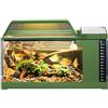 Generic Acquario Per Betta - Acquario Con Illuminazione a LED E Filtrazione Integrata | Kit Di Temperatura Intelligente Pompa Silenziosa Per Acqua Cristalline Per Ufficio