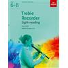 ABRSM Treble Recorder Sight-Reading Tests, ABRSM Grades 6-8: from 2018