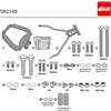 GIVI Attacco posteriore specifico bauletto givi YAMAHA X-Max 125/300 2020 2021 2022