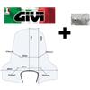 GIVI Parabrezza COMPLETO PEUGEOT Belville RS 125-200 2017 2018 2019 2020 GIVI