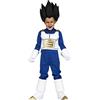 My Other Me VIVING COSTUMES / JUINSA Costume Vegeta Dragon Ball Z per bambino - Blu - 5-6 anni (110-122 cm)