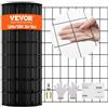 VEVOR Rotolo di Rete Metallica Zincata 610x15240mm Rete Metallica per Polli Calibro 16, Rete Metallica Rivestita in Vinile per Recinti per Pollai, Recinti per Serpenti di Conigli, Recinti per Pollame