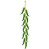 GIVBRO - Corda per peperoncino artificiale, per decorazione per la casa, verdura, frutta, verde