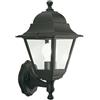 Sovil Lampada da parete verso l'alto IP43 1xE27 max 60W nero - 133.01106