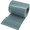 VERDELOOK | Fascia Privacy per Recinzioni PVC Grigio Chiaro 35 m x H19 cm, Rotolo Frangivista 450 gr/m² Stabilizzato UV con 20 Clips di Fissaggio, Schermatura per Reti e Recinzioni