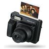 instax Fujifilm instax WIDE 400 - Fotocamera Istantanea Analogica, Esposizione Automatica, Flash Automatico, Autoscatto, Controlli Semplificati, Dimensioni Stampa 86 mm x 108 mm, Colore: Black
