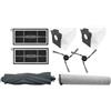 Getdoublerich Set di accessori per aspirapolvere Mova S70 Roller/S70 Pro/S70 Ultra Robot Aspirapolvere, Filtro, Sacchetto per la polvere, Spazzole e Roller Mop