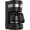 Blaupunkt CMD201BK - Macchina da caffè nero con attacco tazze: 6 caraffa in vetro, funzione di mantenimento in caldo