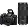 Canon EOS R50 + RF-S 18-45 IS STM + RF 75-300 Garanzia Italia