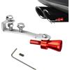 Generico Exhaust Whistle Turbo Sound - Lightweight Aluminum Alloy Exhaust Pipe Roar Maker,Turbo Exhaust Whistle | Tailpipe Blow Off Valve Accessories, Turbo Sound Whistle Muffler for Truck SUV Car