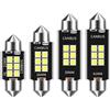 WeiHong Festone-31mm / 36mm / 39MM / 41mm C5W C10W Lampadine a LED Canbus 3030 6-SMD nessun errore luci di lettura a cupola per carte interne dell'auto 12V / 24V 3W lampada automatica (bianco, 41MM)…