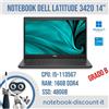 Dell Notebook Dell Latitude 3420 14" Cpu i5-1135G7 Ram 16Gb DDR4 SSD 480Gb GRADO B