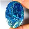 Gemstonedesire 89,60 ct pietra preziosa sfusa ovale 32x47x6 mm Shattuckite di design naturale
