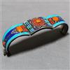Bracciale corallo lapislazzuli turchese tibetano fatto a mano moda gioielli...