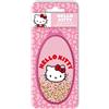 CERDÁ LIFE'S LITTLE MOMENTS Spazzola districante Hello Kitty rosa con glitter mobile in custodia ovale | Spazzola per bambini Sanrio, perfetta per pettinare indolore e riempire di gioia i momenti di cura