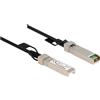 Delock - Cavo di collegamento diretto - da SFP+ (M) a SFP+ (M) - 5,0 m - 5,8 mm - biassiale - SFF-8431/SFF-8432 - passivo - Nero