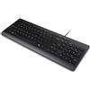 Lenovo 4Y41R64681, Tastiera full-size (100%), con cavo, interfaccia USB, tasti a membrana, colore nero