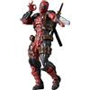 Kaiyodo Revoltech Amazing Yamaguchi Deadpool Ver. 2.5 - Action figure, altezza totale di circa 170 mm, senza scala, realizzata in PVC e ABS, statuetta da collezione dipinta a mano, completa di base di supporto
