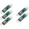 TECNOIOT 5pcs HC-SR505 Mini sensore di movimento a infrarossi PIR sensore preciso a infrarossi SR505