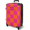 NoBoringSuitcases.com NoBoringSuitcases© Valigia Media Rigida, 67 cm, Grande con Ruote | 72L - Trolley Leggera, da Stiva 20 kg, Bagaglio Motivo a Scacchi, Disponibile in 6 Colori, per Aereo