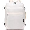 ENZOSUM For Ryanair Cabin Bags 40x20x25 Underseat Cabin Bags 45×36×20 for New Easyjet Carry on Travel Backpack Flight Bag Cabin Size for Airplanes, Black, Beige-M, 45x36x20cm (30L)