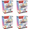 4x Pokémon Scarlatto Violetto Evoluzioni Prismatiche 6 Buste Eevee Sigillato ITA