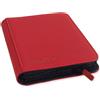 Vault X Premium Exo-Tec Zip Binder 4 Pocket, 20 Double-Sided Pages, 160 Side-Loa