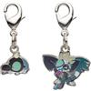 Pokemon Center Metal Charm Shroodle & Grafaiai Pokedex Figure Japan...